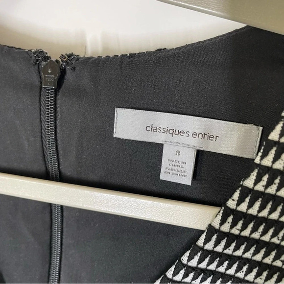 Classiques Entier Nordstrom Sleeveless Pattern Dress Size 8 - Picture 2 of 8